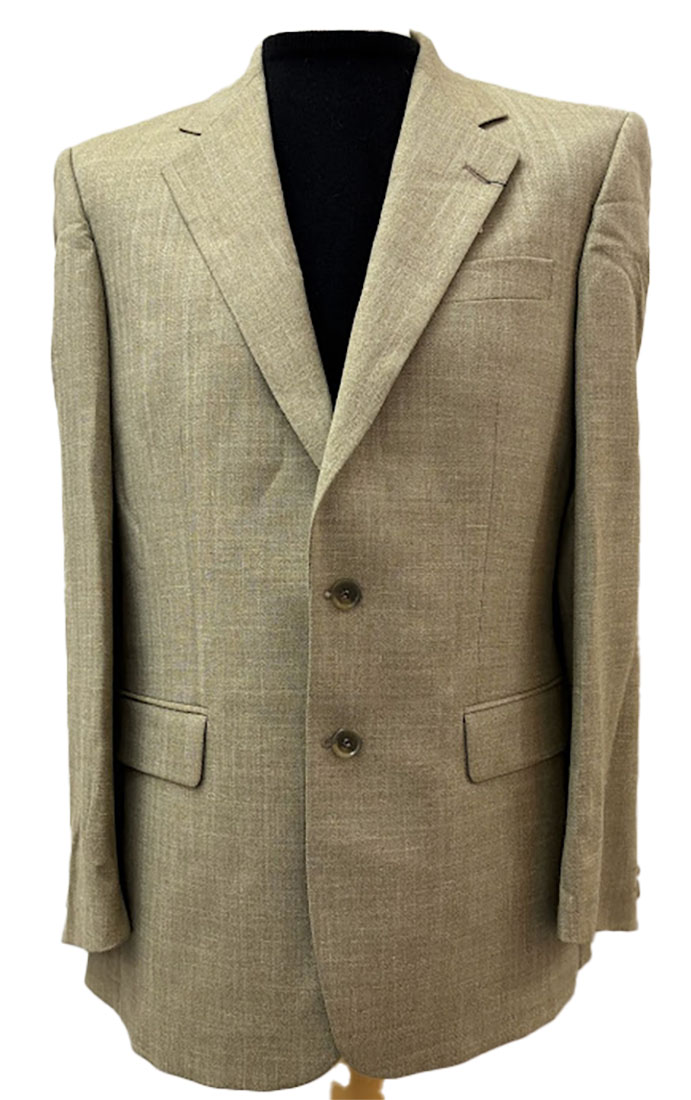 Brook Taverner Ventura Jacket pale green herringbone